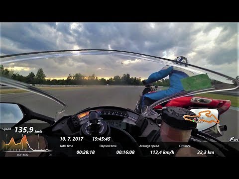 Brno circuit - 10/07/2017 - big moment with gravel ending