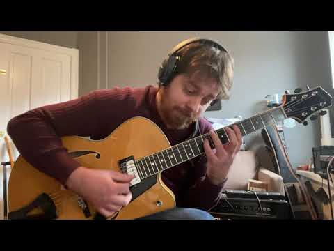I Cant Get Started - Jazz Guitar Chord Melody played by Dan Hanrahan