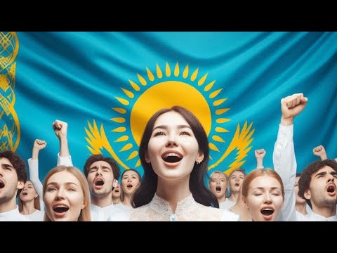 Менің Қазақстаным | National Anthem of Kazakhstan | 🇰🇿
