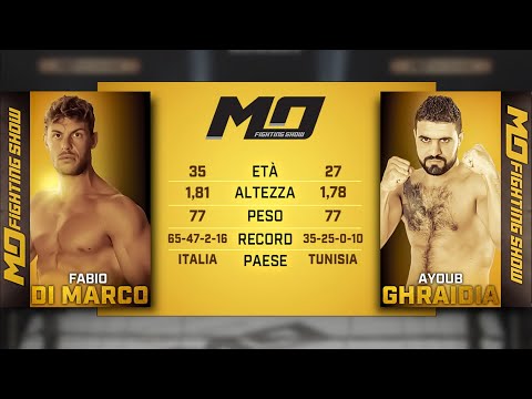 MO Fighting Show - Fabio di Marco vs Ayoub Ghraidia