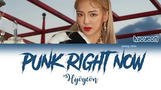 HYO & 3LAU - Punk Right Now (Korean Ver.) Lyrics