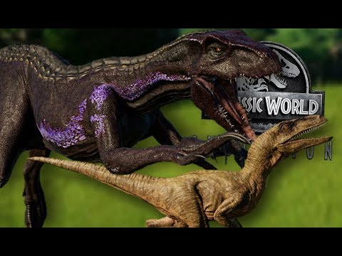 INDORAPTOR VS RAPTOR SQUAD!!! - Jurassic World Evolution