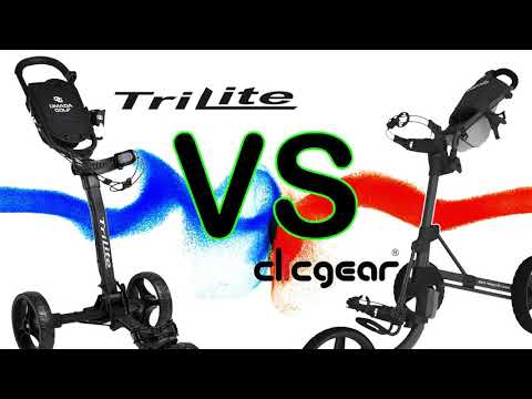 Clicgear Model 3.5+ VS. Trilite Golf Push Cart Review