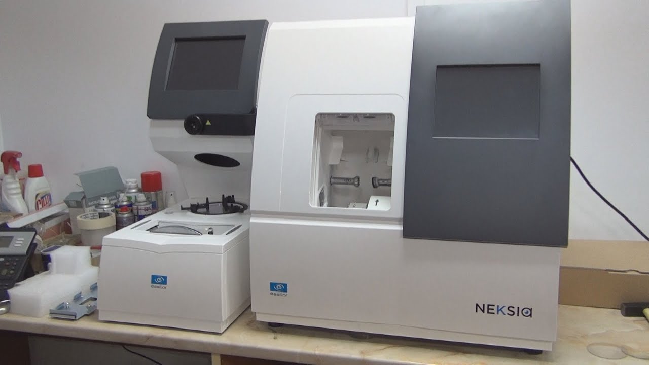 Neksia Scanner plus L20011 RM1 + Neksia Slip M25072 - Essilor. Lens edger