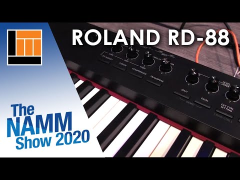 L&M @ NAMM 2020: Roland RD-88 Stage Piano