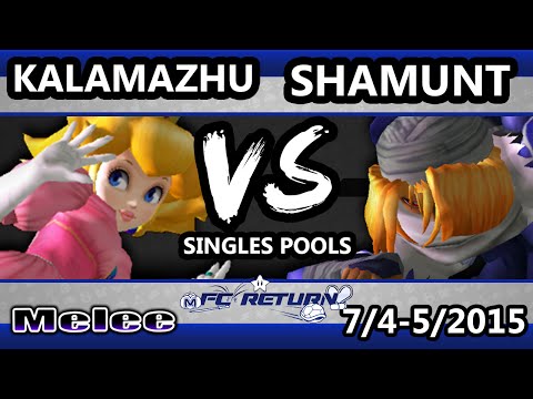 FC Return - Kalamazhu (Peach) Vs. TGL | Shamunt (Sheik) SSBM Pools - Smash Melee