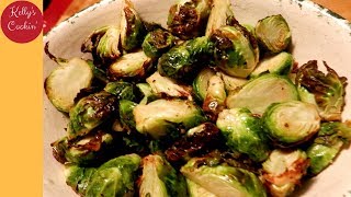 Air Fryer Roasted Brussel Sprouts | Cooks Essentials 5.3qt Air fryer
