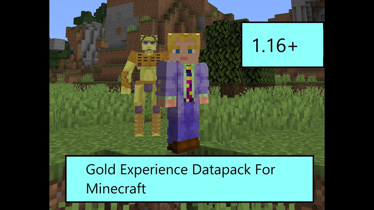 Jojo's bizarre adventure datapack: [Tusk] - 『Redstone Crusaders』 Minecraft  Data Pack