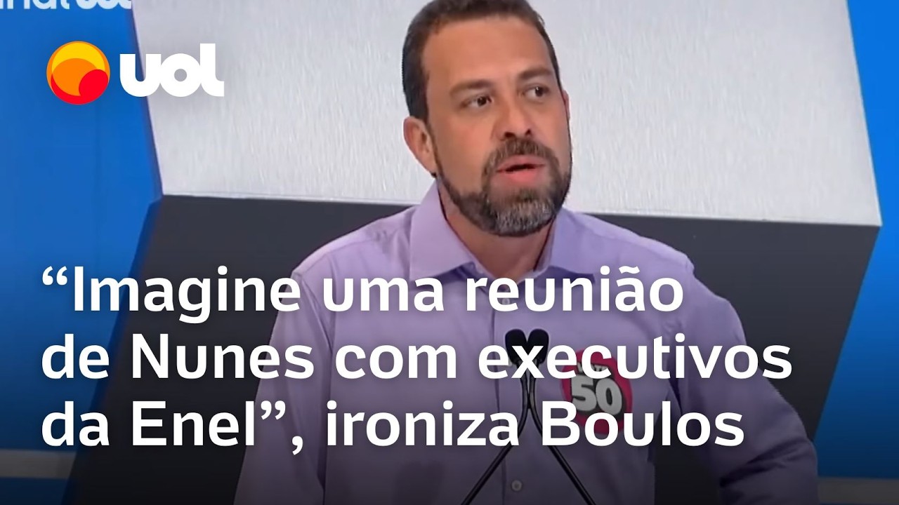 Boulos diz que Ricardo Nunes se comporta como nanico e ironiza: 'Nem vai ser atendido na Aneel'