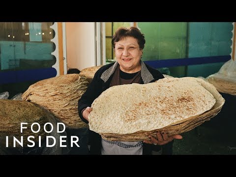 How Lavash Bread Is Made In Armenia | Regional Eats