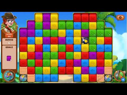 Lost Island Blast Adventure Level 44 - No Boosters