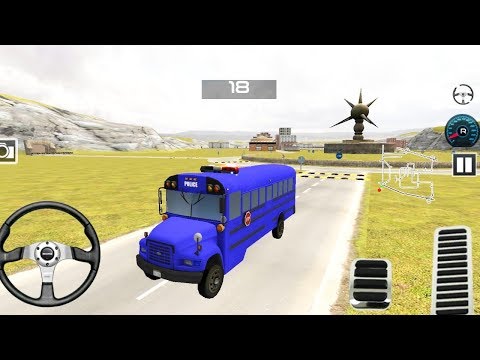Indian Police Bus Simulator || New Bus Unlocked || Android IOS Gameplay