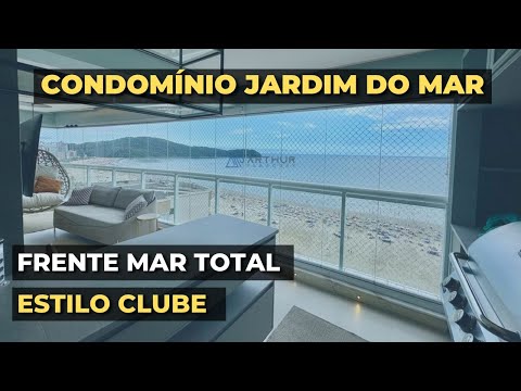 Beachfront apartment for sale in Praia Grande - Jardim do Mar Condominium [2026]