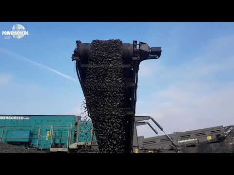 Powerscreen Horizon 6203 Horizontal Screen | Screening Incinerated Asphalt