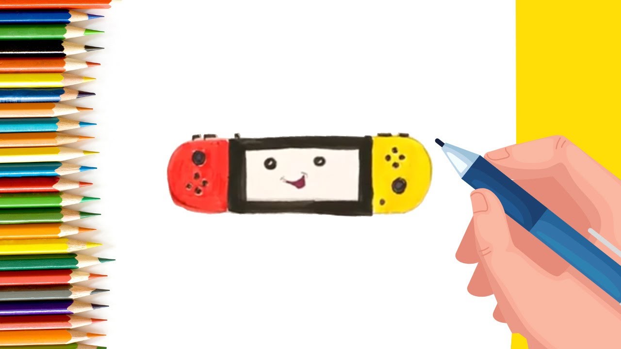 How to Draw Video Game Console