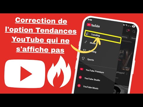 L'option Tendances YouTube ne s'affiche pas | Comment résoudre le problème (2026)