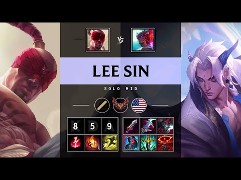 Lee Sin Mid vs Yone - NA Grandmaster Patch 25.13