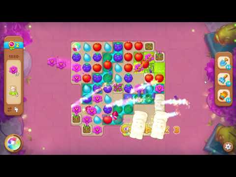 Gardenscapes 1880 Level - 13 moves - NO BooSTERS