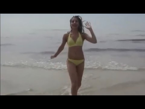 Anushree in private beach