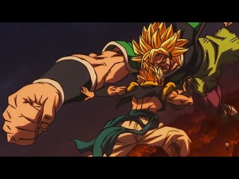 Gogeta VS Broly FULL FIGHT (English Dub)