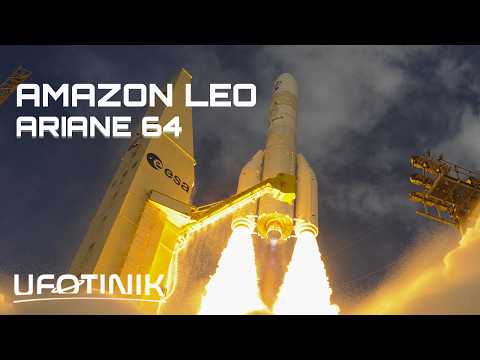 🔴 EN DIRECT LANCEMENT ARIANE 6 AMAZON LEO - Premier lancement de la configuration Ariane 64 - FR