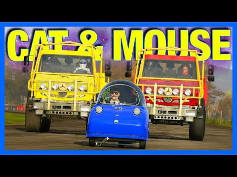 Forza Horizon 4 Online : Cat & Mouse!! [Unimog Edition]
