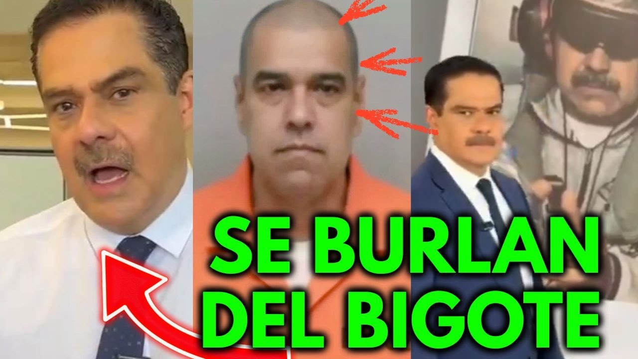 Se RÍEN de JAVIER ALATORRE... Se QUITÓ el BIGOTE para NO PARECERSE a MADURO y tampoco tiene BIGOTE