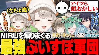 【面白まとめ】“なちょ池”に秒で飛び込む小森めと&ぶいすぽ集団に喧嘩を売るNIRU【なちょ猫/一ノ瀬うるは/英リサ/八雲べに/白波らむね/甘城なつき/ぶいすぽ/VCR/マイクラ/Minecraft】