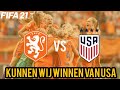 Kunnen we winnen van de VS?  - Olympische spelen FIFA 21 NEDERLAND VS