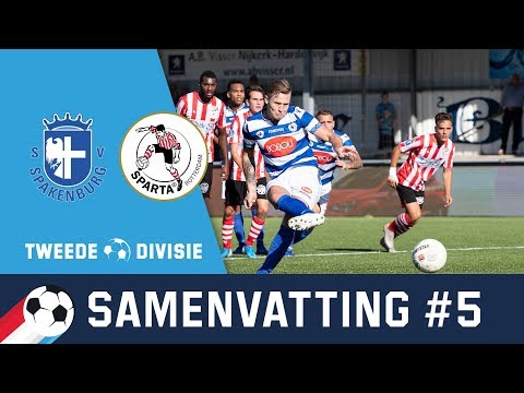 Samenvatting SV Spakenburg en Jong Sparta 21-september-2019 | Tweede Divisie
