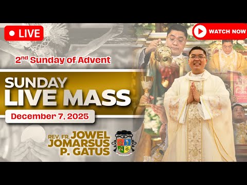 SUNDAY FILIPINO LIVE MASS TODAY II DECEMBER 7, 2025 II FR. JOWEL JOMARSUS GATUS