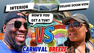 Battle of the Cabins: What’s the BEST AFFORDABLE FAMILY OPTION on a Carnival Breeze Cruise?
