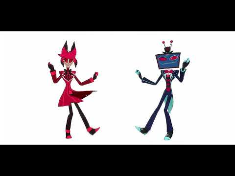 【Hazbin Hotel MMD】ヴォックス & アラスター - 粛聖!! ロリ神レクイエム☆
