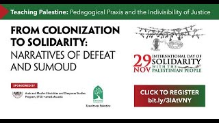 Download lagu From Colonization to Solidarity: Narratives of Defeat and Sumoud mp3