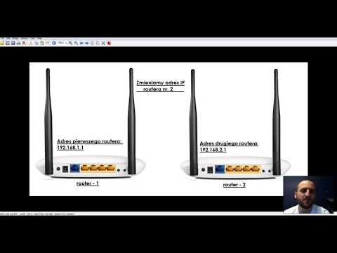 VLOG #39 - connecting two TP-LINK routers - WIFI repeater - as two internet broadcasting points