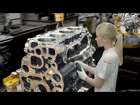 Inside Toyota’s US 4-Cylinder engine Factory – Building "never" recalled 2.4 & 2.5L engines