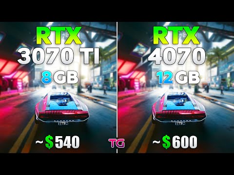 RTX 3070 Ti vs RTX 4070 - Test in 10 Games