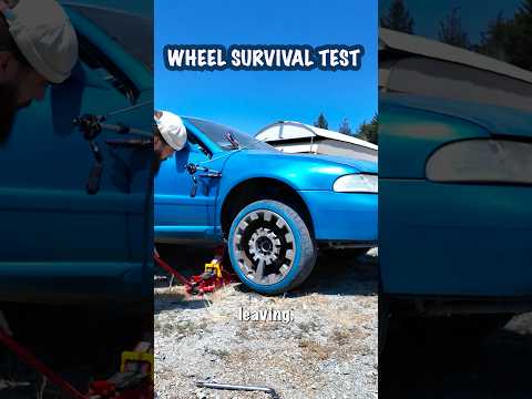 How many spokes can a wheel lose before it completely fails? 😳 #car #carlovers