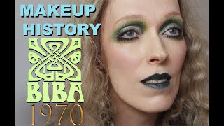 Makeup History -1970 - The BIBA Look