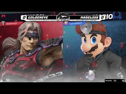 HV Gamer Con 20 Pool D1 Winners - Goldeneye (Simon) Vs. mabelssb (Dr. Mario) Smash Ultimate - SSBU