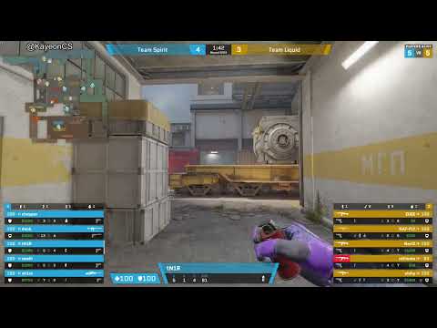 tN1R Demo ( 12-12 ) Spirit vs Liquid ( DE_TRAIN ) POV | StarLadder Budapest Major 2025