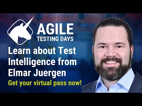#AgileTD Speaker Elmar Juergens wants YOU to join him virtually with the AgileTD Virtual Pass!