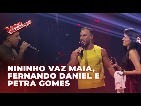 Nininho Vaz Maia, Fernando Daniel e Petra Gomes - "E Agora" Provas Cegas | The Voice Portugal 2024