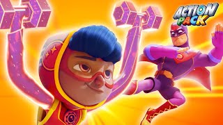 The Superhero Returns! |  NEW! | Action Pack | Adventure Cartoon for Kids