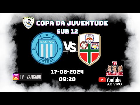 COPA DA JUVENTUDE  2024 RACING X LIGA SÃO CAETANENSE SUB 12
