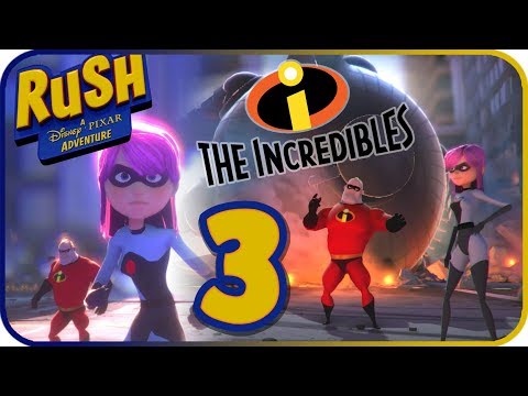 Rush: A Disney-Pixar Adventure Walkthrough Part 3 | The Incredibles (PC, X360, XB1)