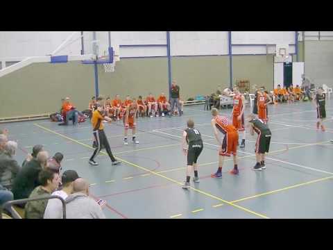 Basketball MU16-1 Den Helder Noordkop - Utrecht Uball 14-01-17