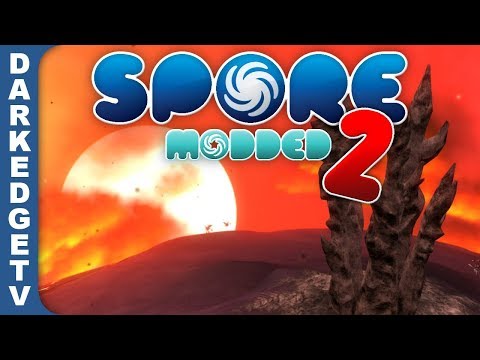 LP Modded Spore - My Creature Stage is a Lava Planet! [S2E03]