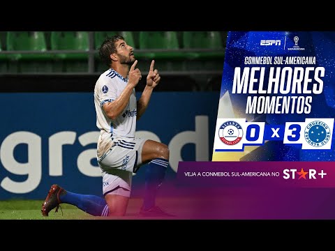 Gols e lances de Alianza Petrolera x Cruzeiro