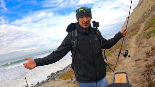 New SECRET WEAPON for Surf Fishing the California Coastline